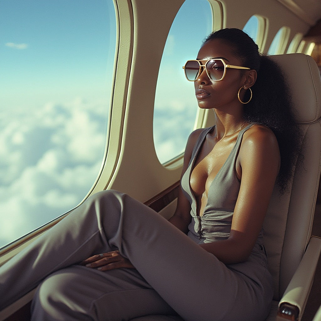 Climb Aviator sunglasses (blue )