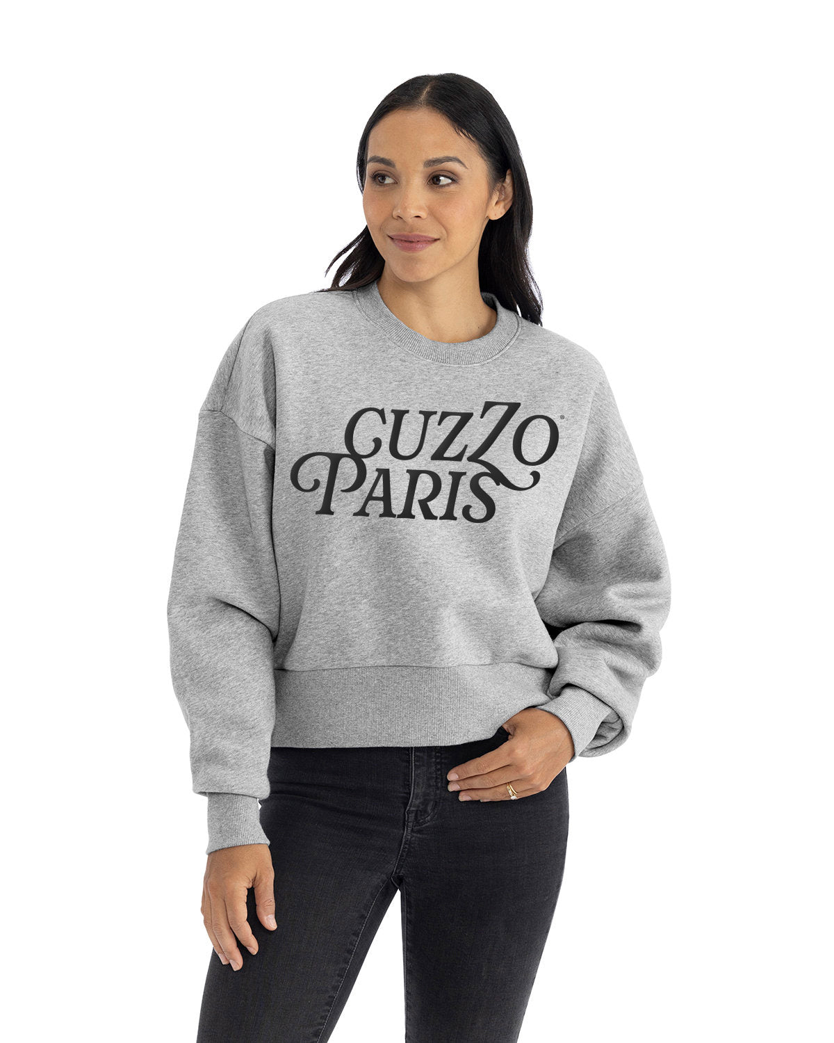 Cropped Daisy Sweatshirt