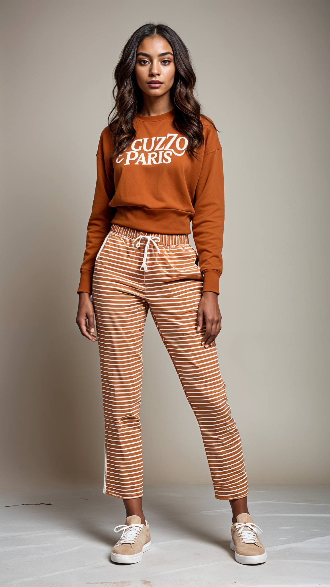 Cropped Daisy Sweatshirt