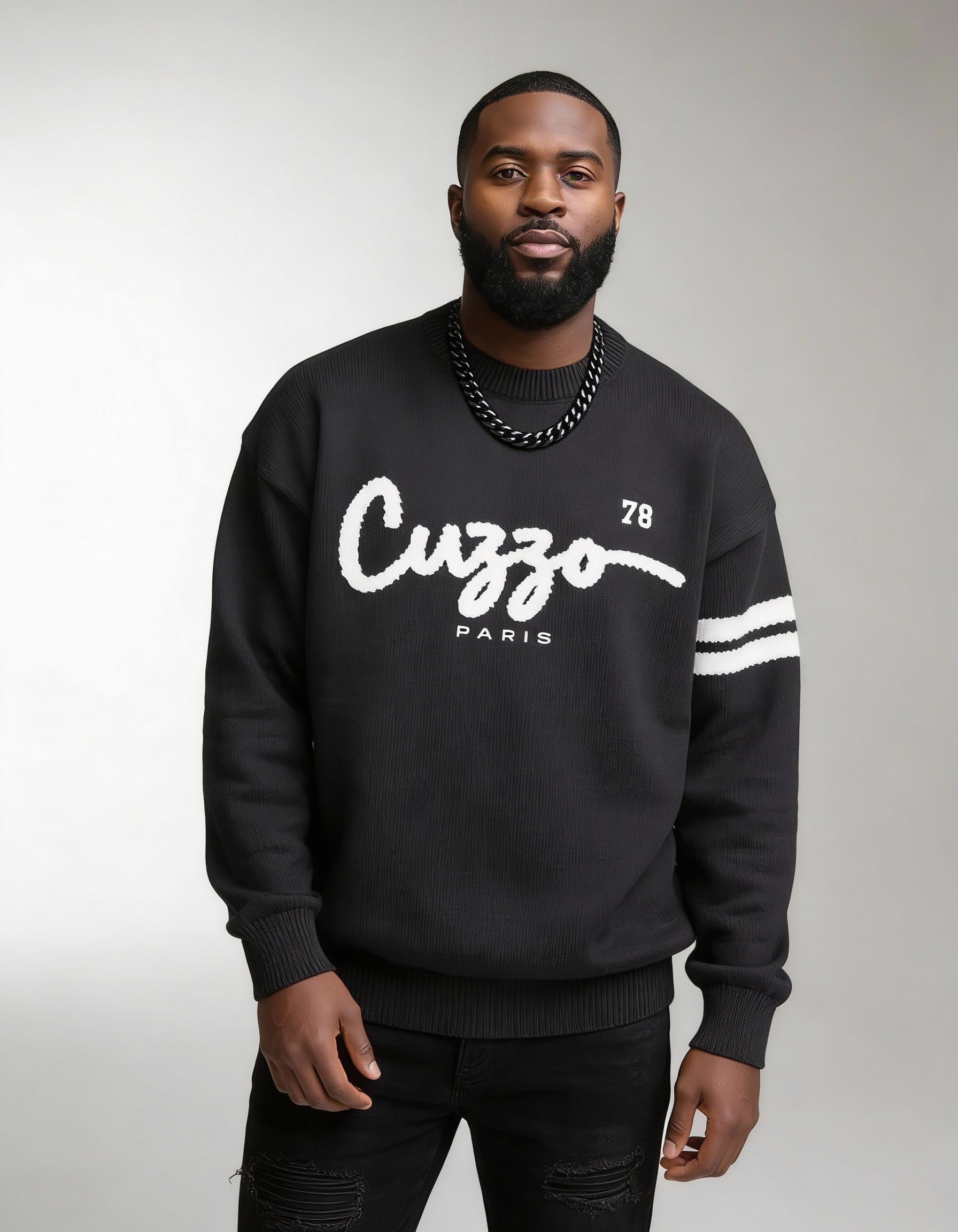 League knitted sweater