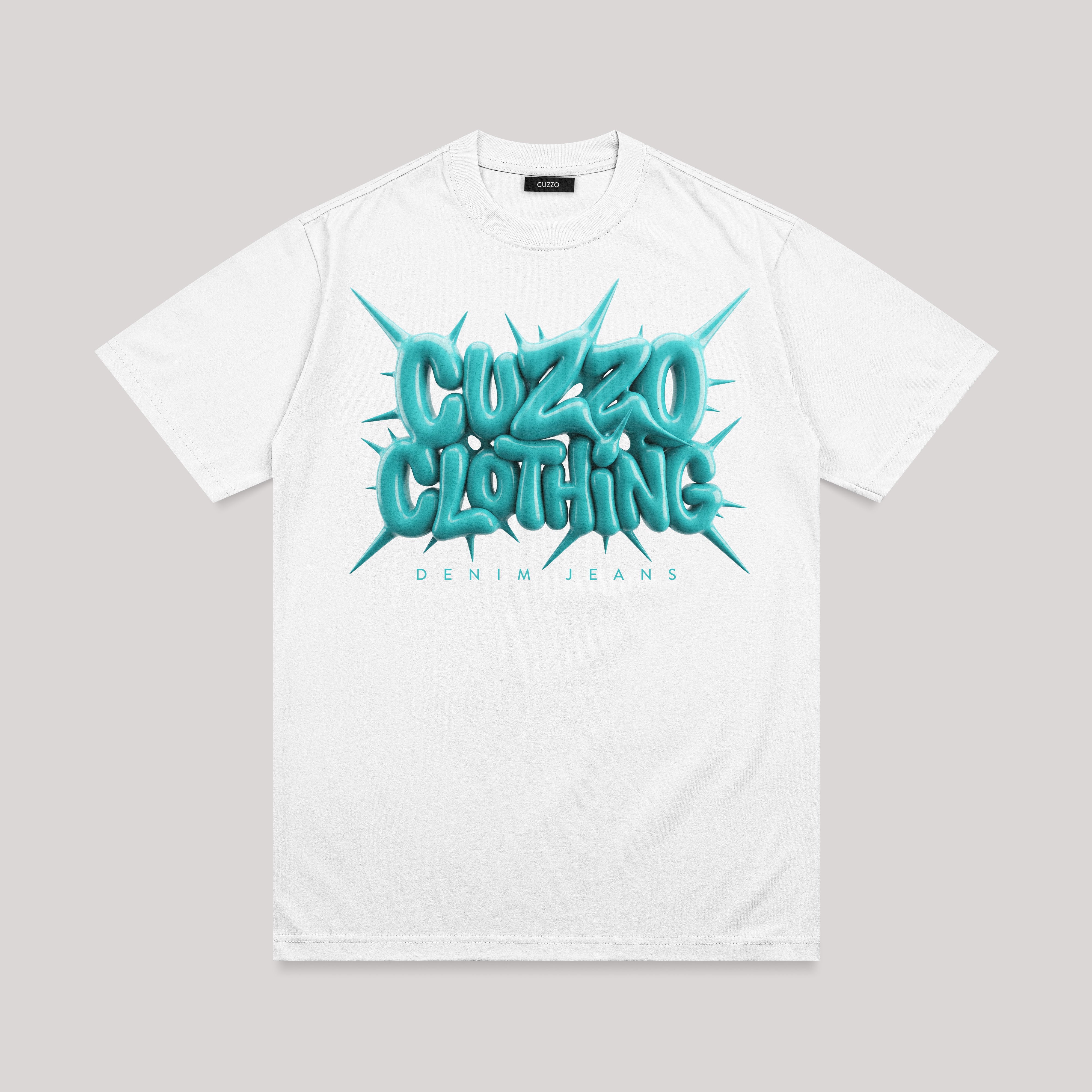Spiked Tee Teal