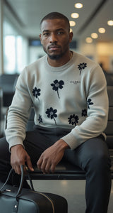 Bloom knitted sweater