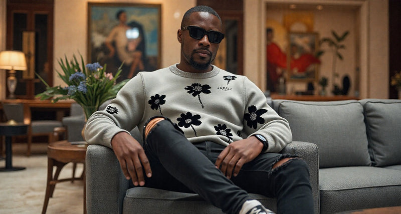 Bloom knitted sweater