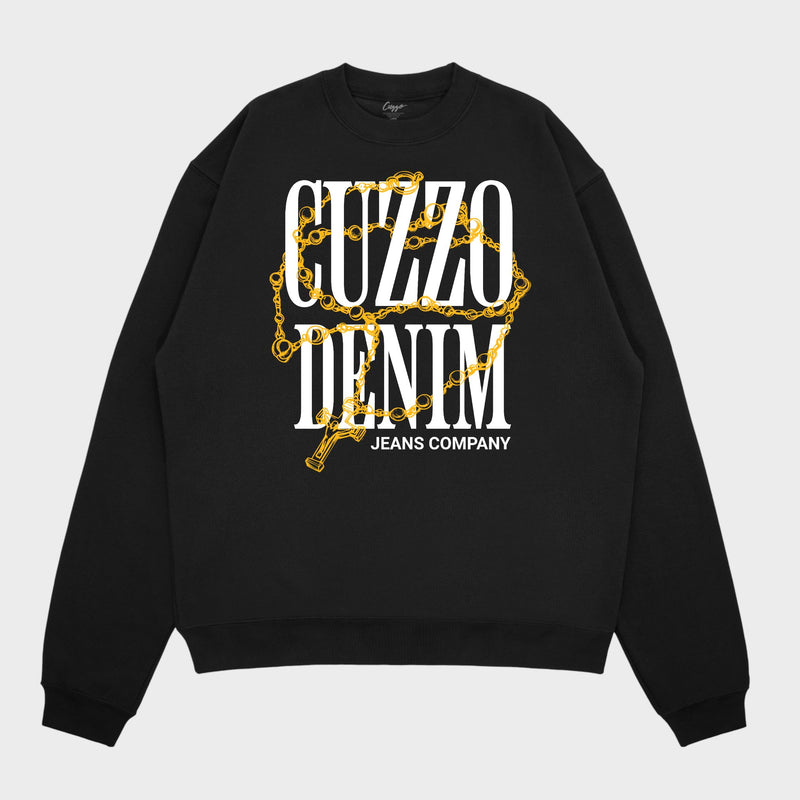 Cuzzo Denim Sweatshirt