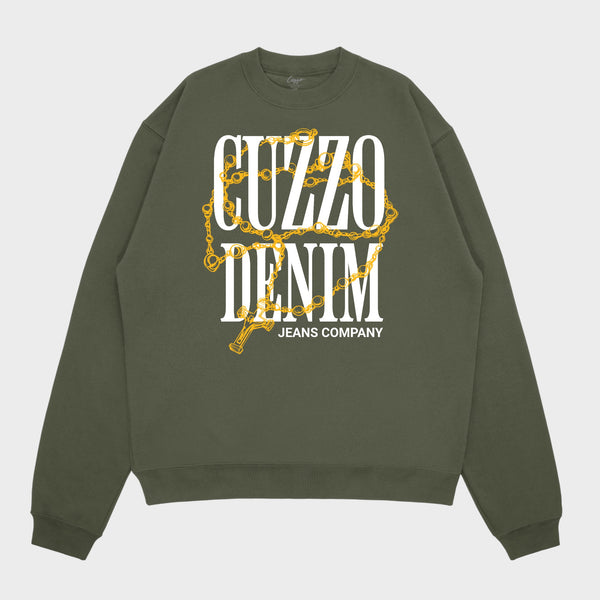 Cuzzo Denim Sweatshirt