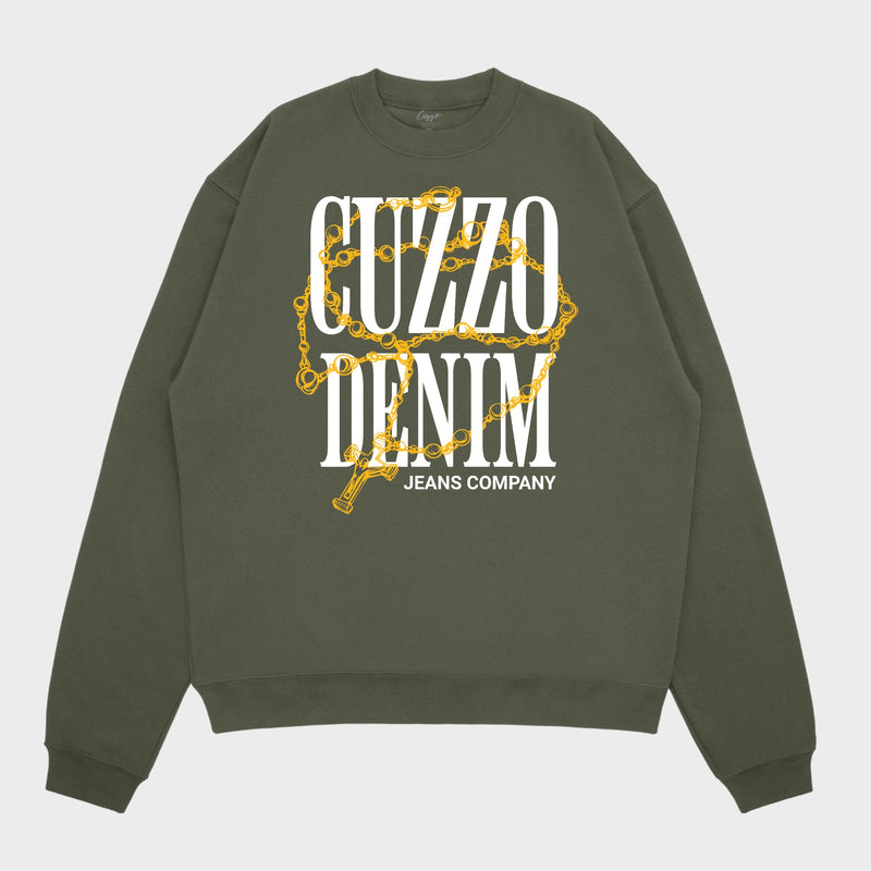 Cuzzo Denim Sweatshirt