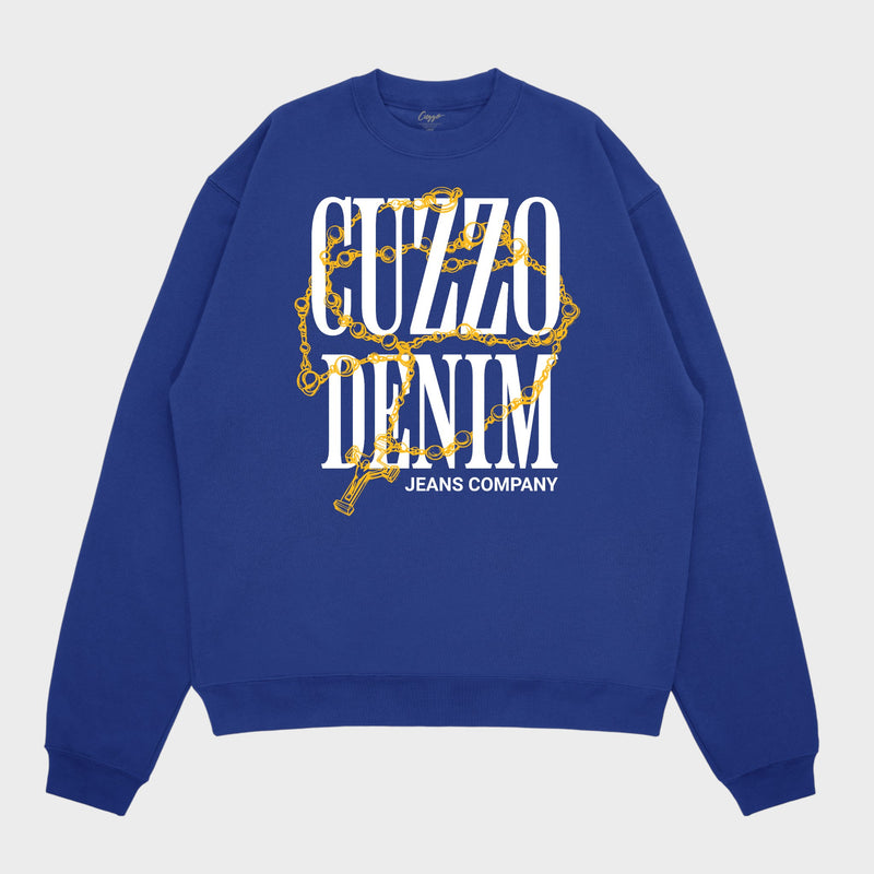 Cuzzo Denim Sweatshirt
