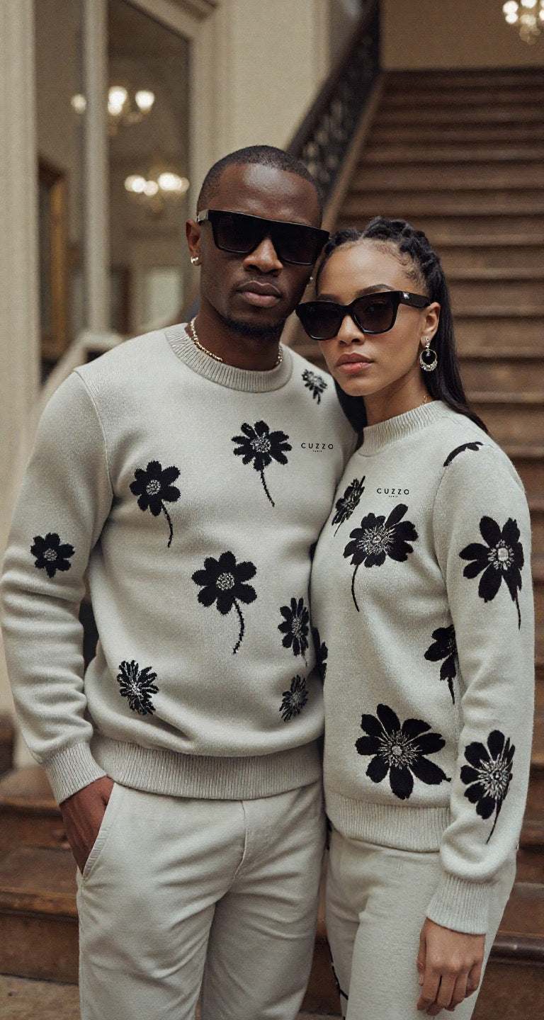 Bloom knitted sweater