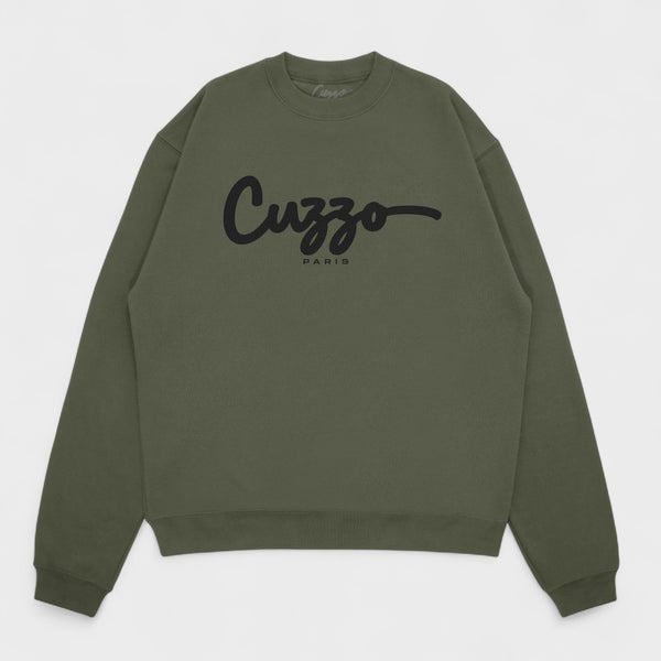 Signature Paris Sweatshirt (Black)