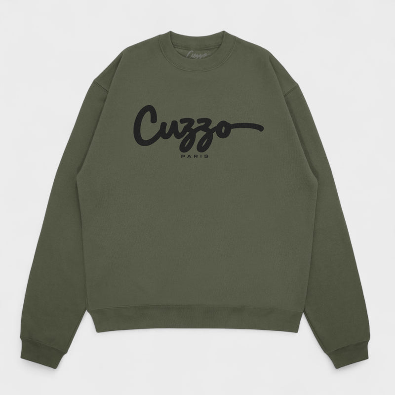 Signature Paris Sweatshirt (Black)