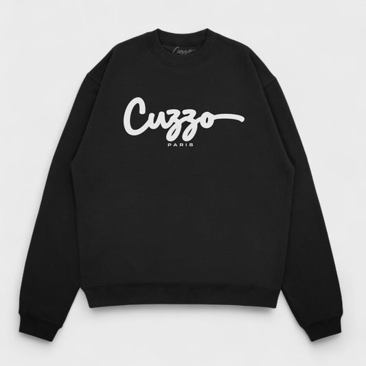 Cuzzo Black Signature Paris Lux Sweatshirt