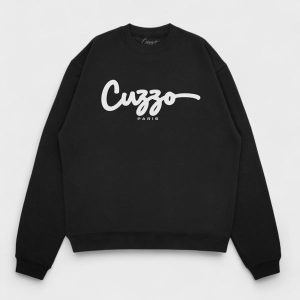 Black Signature Paris Lux Sweatshirt