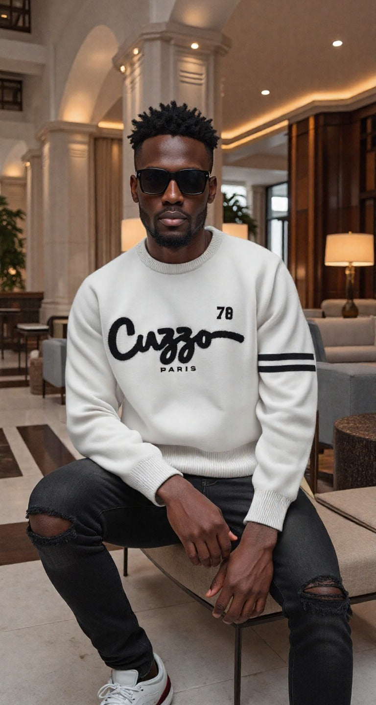 Ivy League knitted sweater