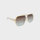 Climb Aviator sunglasses (blue )