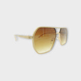 Climb Aviator sunglasses (Brown)