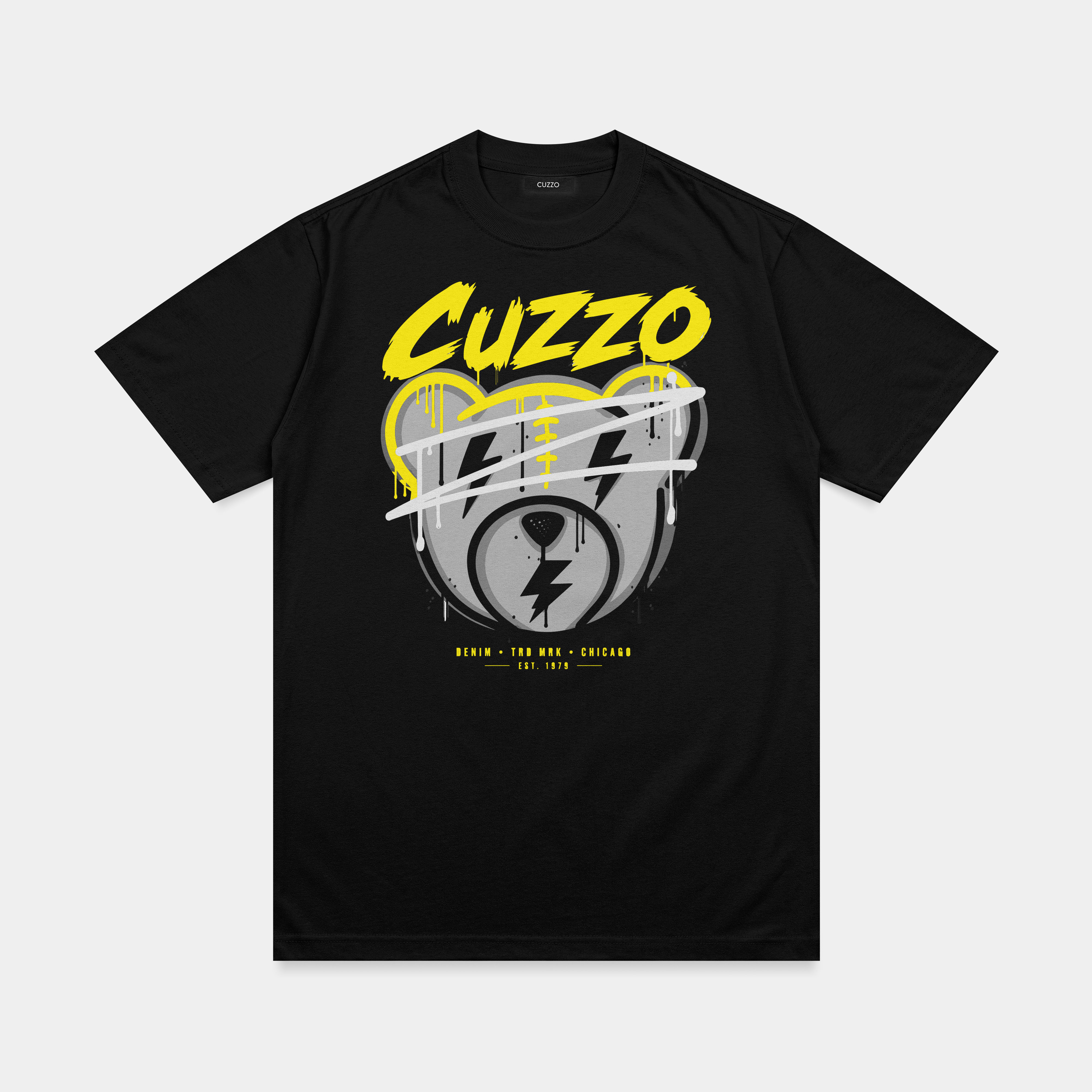 Frankin Cuzzy Tee - Black