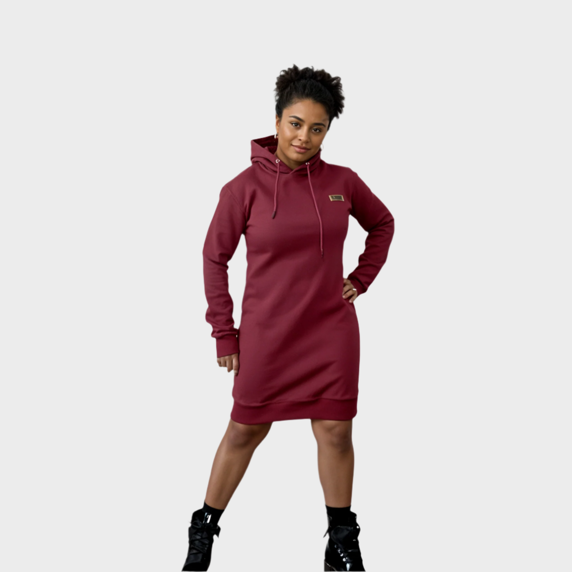 Broadway Hoodie Dress Medium 8-10 / Black
