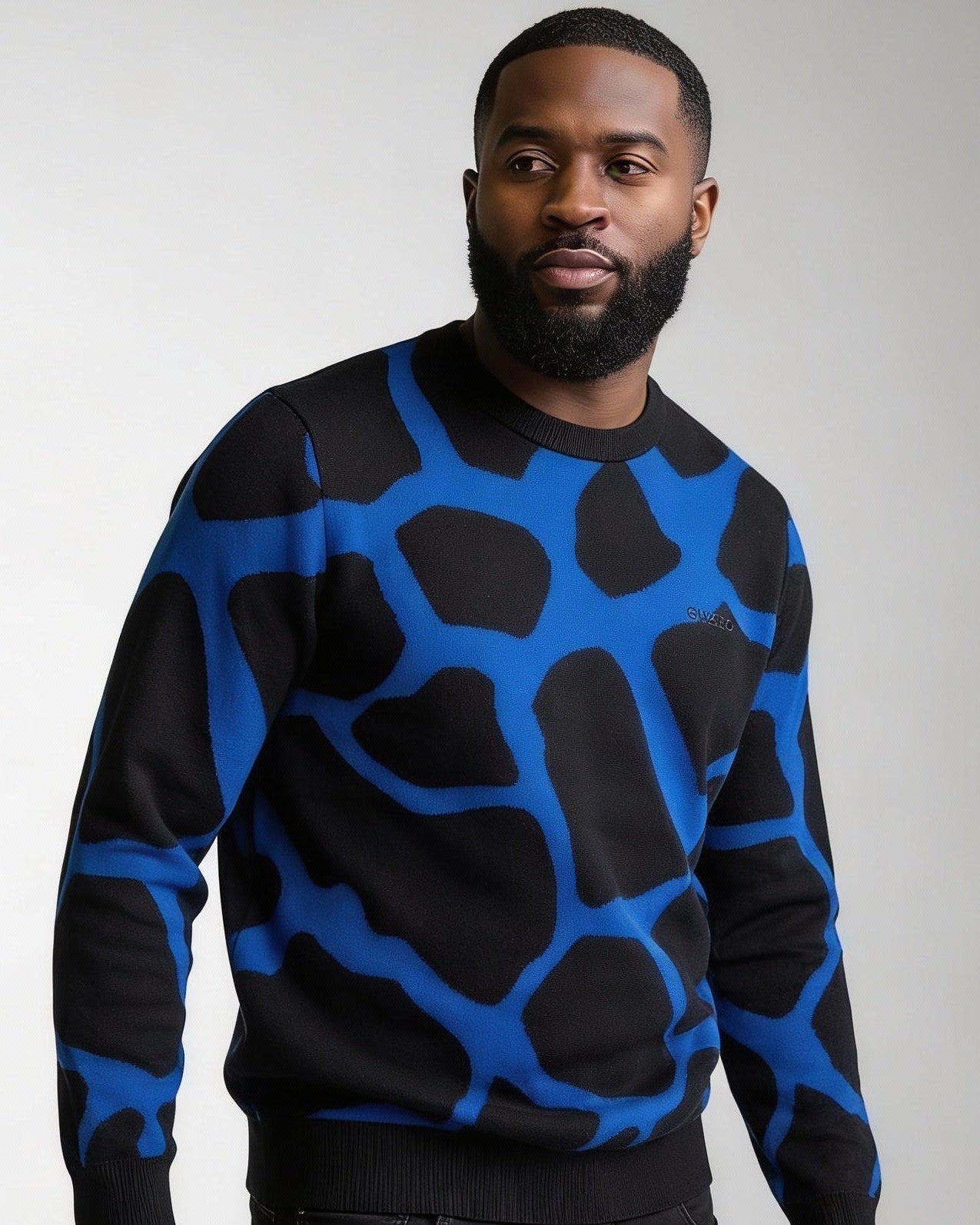 Safari knitted sweater