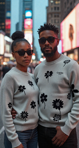 Bloom knitted sweater