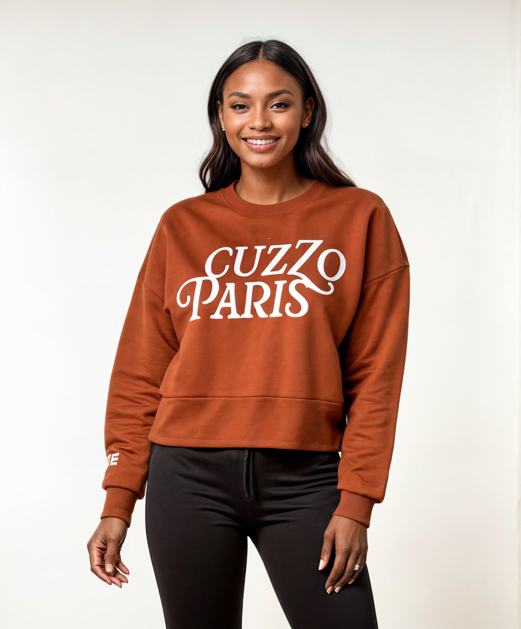 Cropped Daisy Sweatshirt