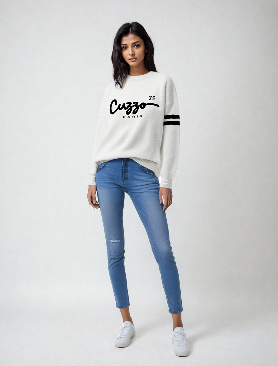 Ivy League knitted sweater